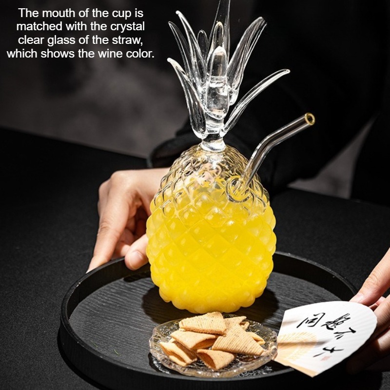 Pineapple cocktail glass high- - Crystal Wine Glass recension och pris