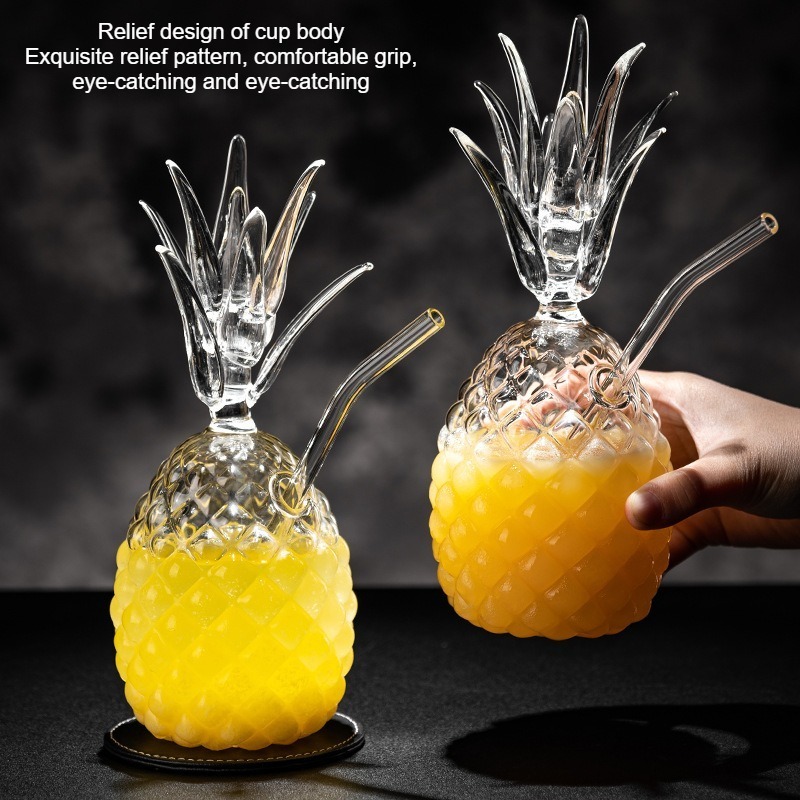 Pineapple cocktail glass high- - Crystal Wine Glass recension och pris