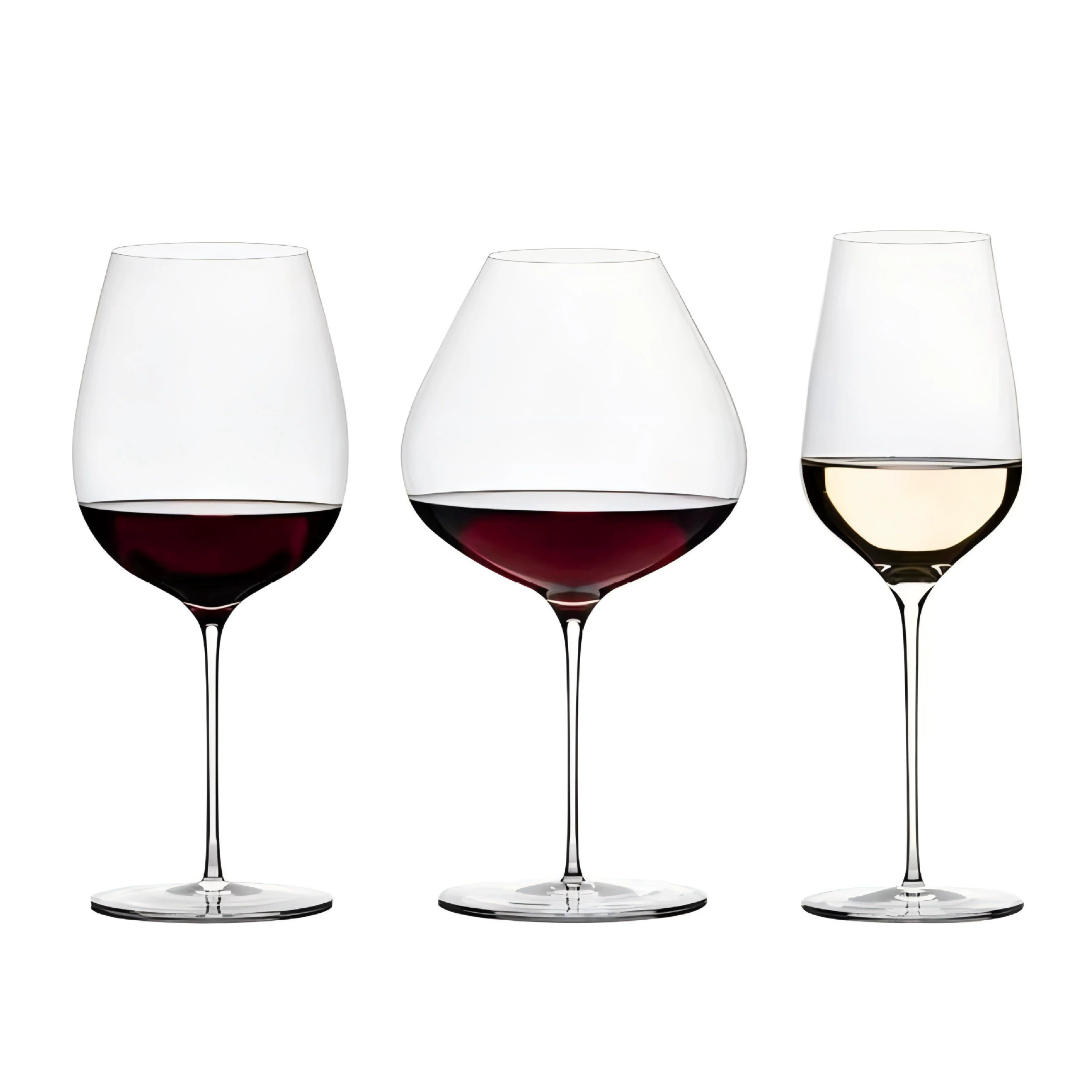 1PCS Burgundy Bordeaux Style U - Crystal Wine Glass recension och pris
