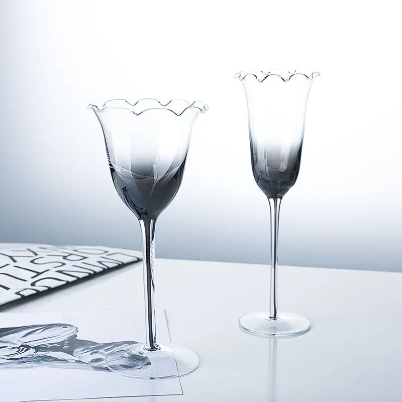 Creative light luxury stiff in - Crystal Wine Glass recension och pris