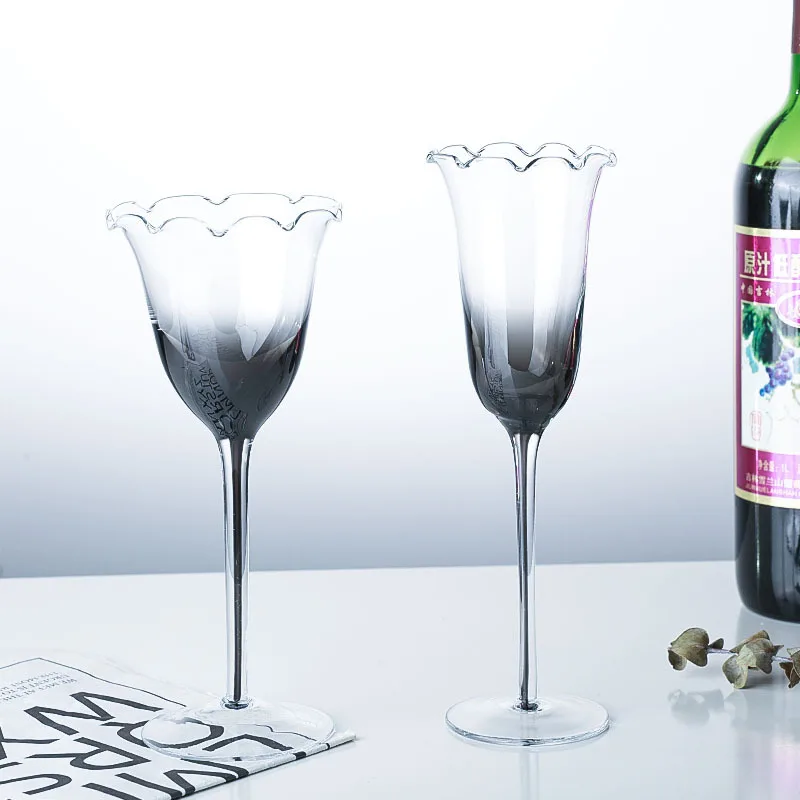 Creative light luxury stiff in - Crystal Wine Glass recension och pris