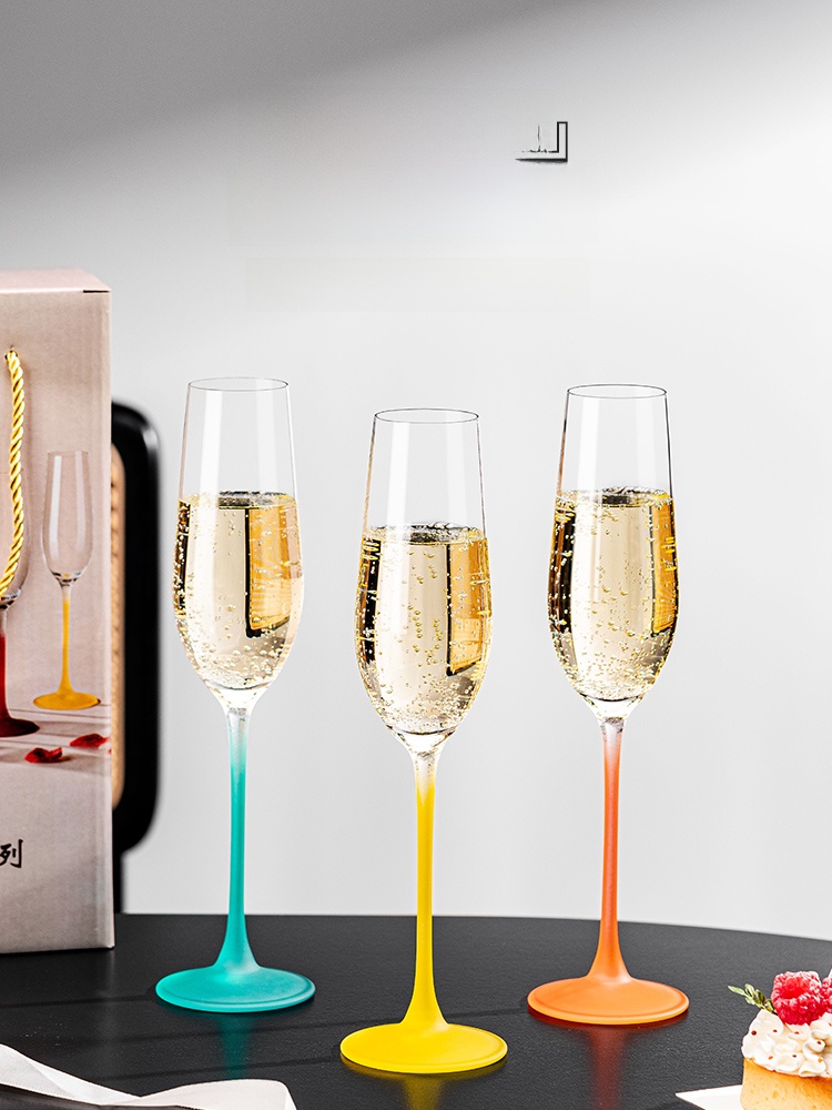 2026 New Champagne Glass Set H - Crystal Wine Glass recension och pris