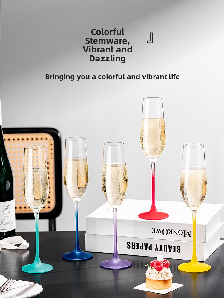 2026 New Champagne Glass Set H - Crystal Wine Glass recension och pris