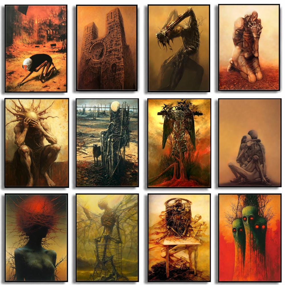 actor Zdzislaw Beksinski Poste - Luxury Lifestyle Wallpaper recension och pris