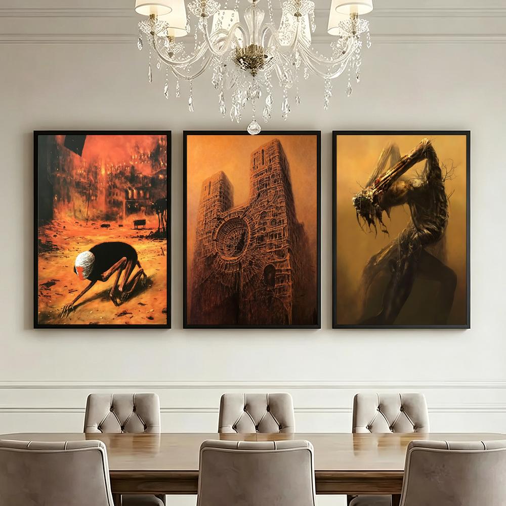 actor Zdzislaw Beksinski Poste - Luxury Lifestyle Wallpaper recension och pris