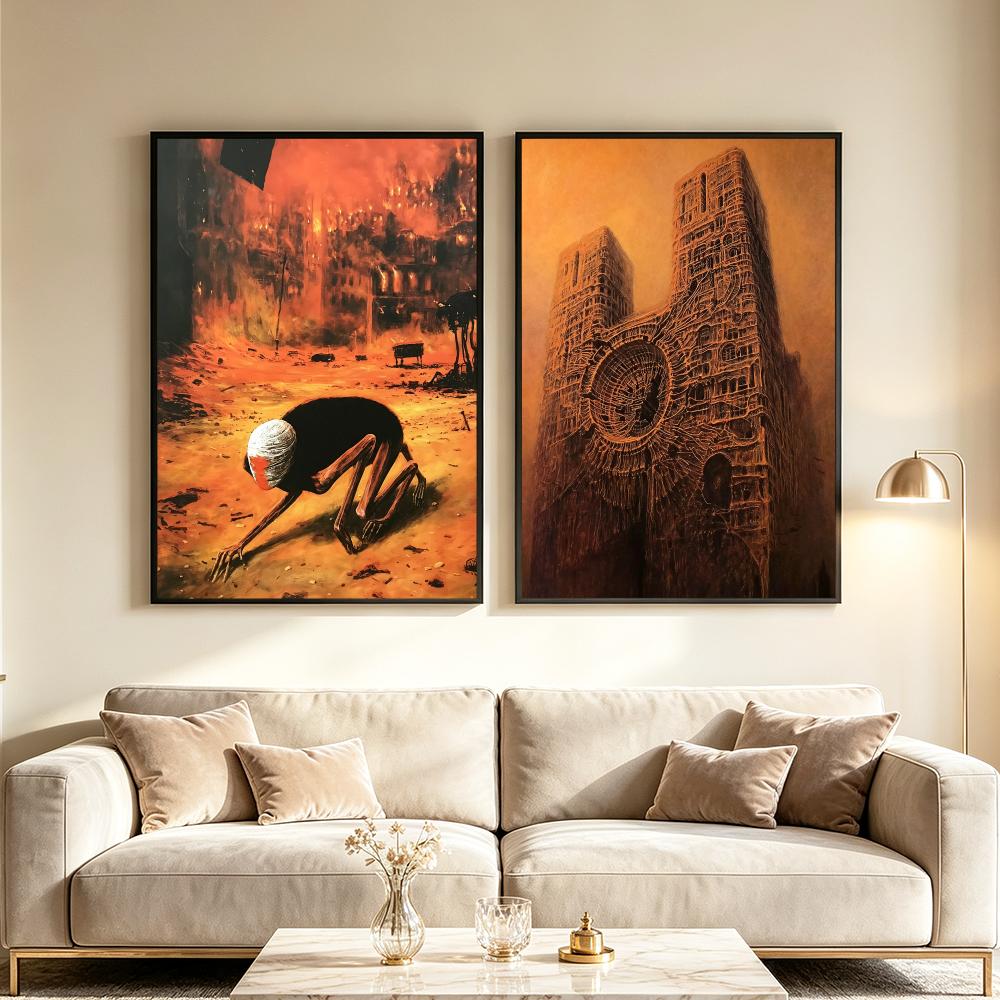 actor Zdzislaw Beksinski Poste - Luxury Lifestyle Wallpaper recension och pris